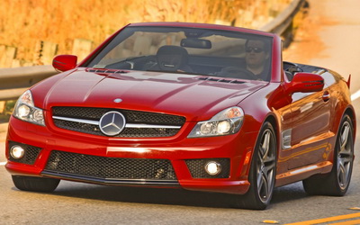 2009 Mercedess-Benz SL63 AMG Front View