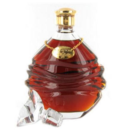 Martell Creation Cognac In Hand-carved Baccarat Decanter