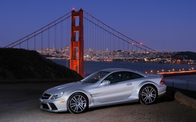 Mercedes-Benz SL Side View