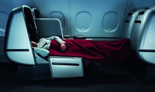 Qantas Business Class