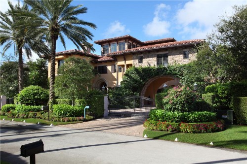 Tuscan-style Intracoastal Estate, Florida