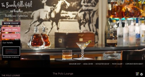 Beverly Hills Hotel Polo Lounge