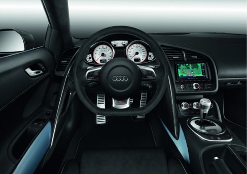 Audi 2012 R8 GT Spyder MSRP Dashboard