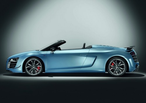 Audi 2012 R8 GT Spyder MSRP Side View