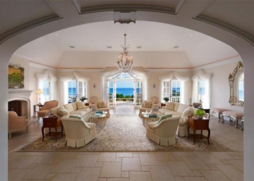 Historic Bermuda Estate on Grape Bay Beach Living Room