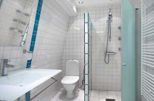 Modern Villa in Sweden Bathroom