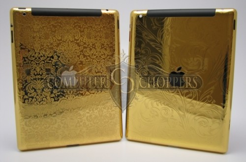 Computer Choppers - Graphic Plated 24kt Gold iPad2