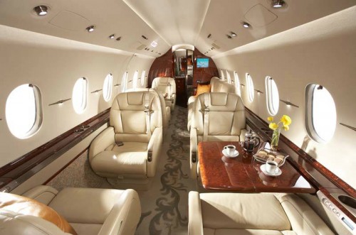 Hawker 4000 Interior