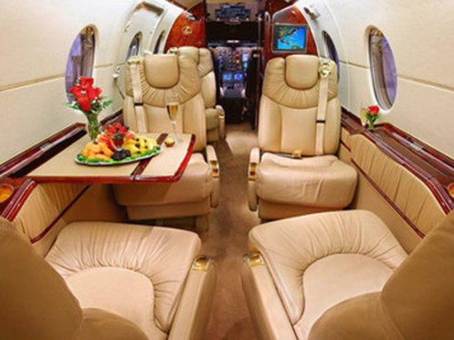 Hawker 400XP Interior